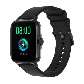 Smart Watch Heart Rate Sleep Monitoring Sports Bracelet (Color: Black)