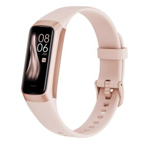 Women's smart sports bracelet blood oxygen heart rate multifunction watch (Color: 550D-pink)