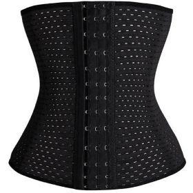 Waist trainer shapers waist trainer corset Slimming Belt Shaper body shaper slimming modeling strap Belt Slimming Corset ssy20 (Color: ssy20hei, size: 4XL)