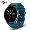 New Smart Watch Men Full Touch Screen Sport Fitness Watch IP67 Waterproof Bluetooth For Android ios smartwatch Men+box