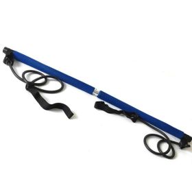 Rally Bar Chest Expansion Arm Force Bar Yoga Bar Pilates Bar Fitness Bar (Color: Blue)