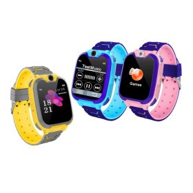 Kid's Tick Tack Fun Smart Watch (Color: YELLOW)