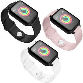 Smart Fit Total Wellness And Sports Activity Watch (Color: Pink)