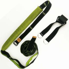 Yoga Strap Exercise Gym Belt (Specification: Green 4.0 cm)