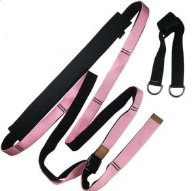 Yoga Strap Exercise Gym Belt (Specification: Pink 3.8 cm)