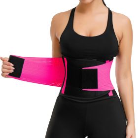 Neoprene Waist Trainer (Color: Pink, size: L)