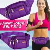 Sling Shoulder Travel Sport Pouch Unisex Fanny Pack Belt Waist Bag