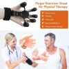 Finger Gripper Guitar Finger Exerciser 6 Resistant Strength Trainer Recovery Physical Equipment Hand Strengthener for Patients